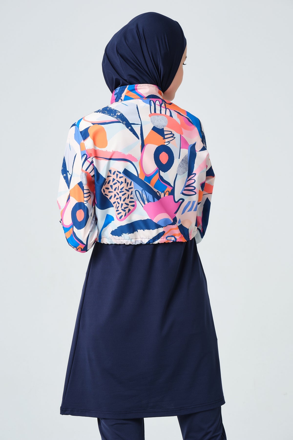 Lycra Fabric Printed Burkini Set