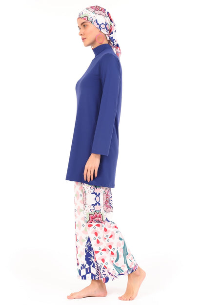 Lycra Fabric Printed Burkini